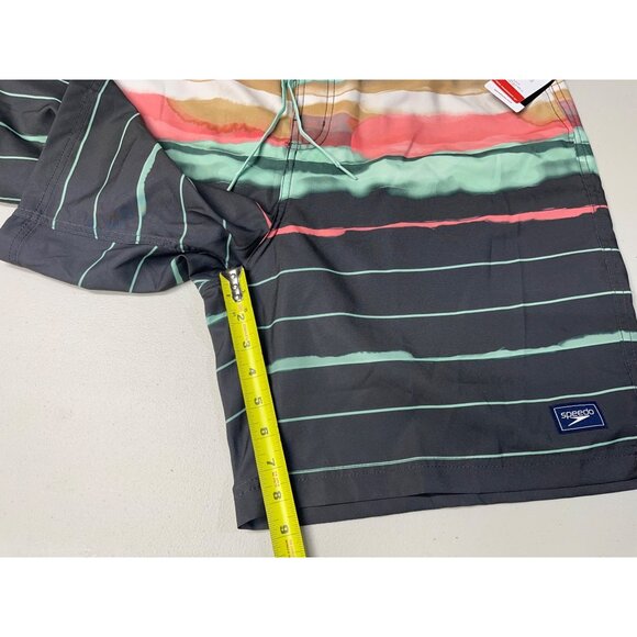 Speedo Eco Hydro Square Leg Swim Shorts XXL Volcanic Ash 4-Way Stretch UPF 50+ - Picture 5 of 11